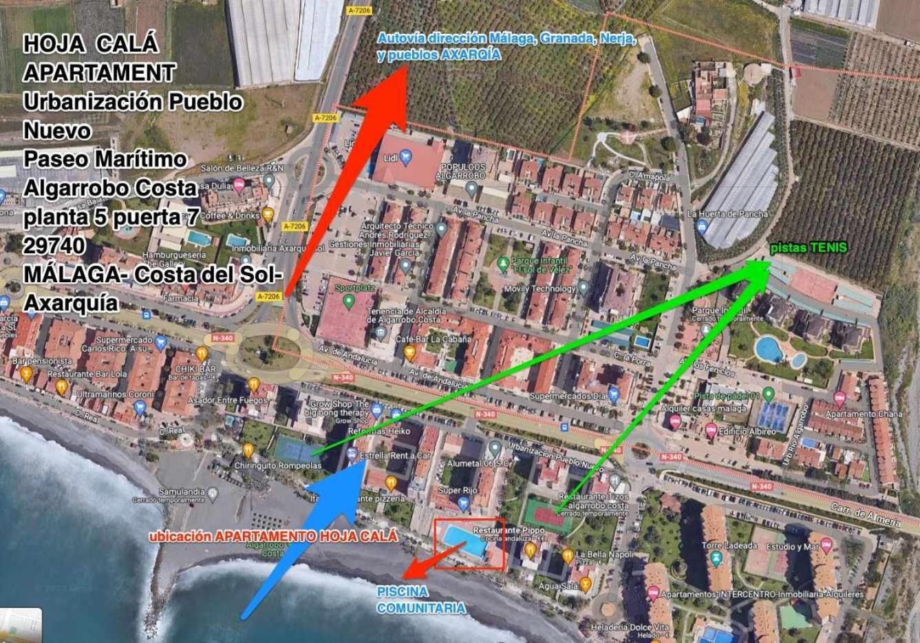 Hoja Cala Apartment Algarrobo Costa Eksteriør billede