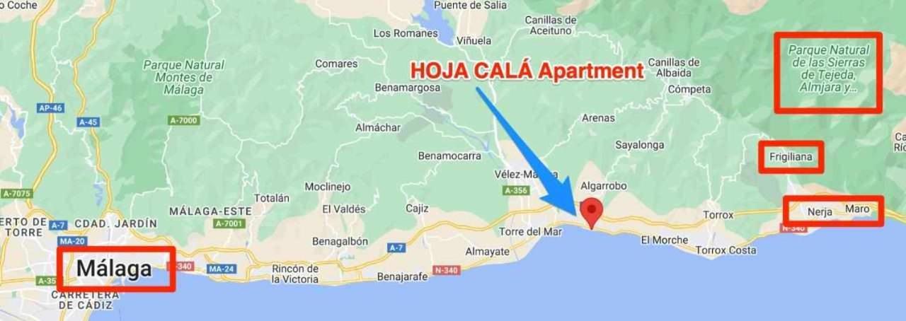 Hoja Cala Apartment Algarrobo Costa Eksteriør billede